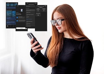 ALI Smart Glasses, černé ASG003 až 6 hodin