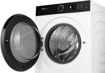Hisense WD5I1045BWQ parní funkce