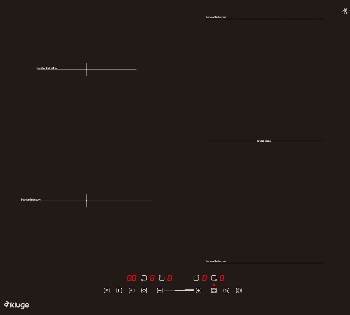 Kluge KPI6016BP detekce hrnců
