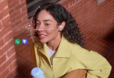 Samsung Galaxy Buds4 bílá Galaxy AI