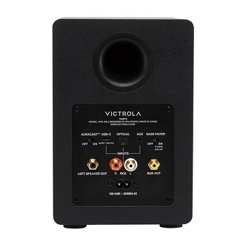 Victrola VPS-400-BLK Tempo Bluetooth 5.4