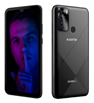 Aligator S6550 Duo 128GB Black Android 12