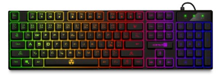 Connect IT Battle herní combo set, černá membránové klávesy