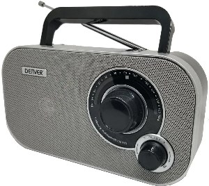 Denver TR-51 šedá jednoduché ovládání