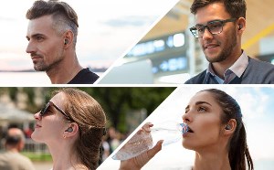 Earfun TWS sluchátka Free Mini černá dlouhá výdrž