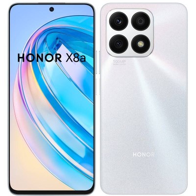 Honor X8a 6+128GB Silver ultratenký