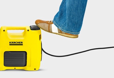 Kärcher BP 4 Garden Set nožní spínač