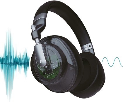 Lamax HighComfort ANC 40 mm měniče