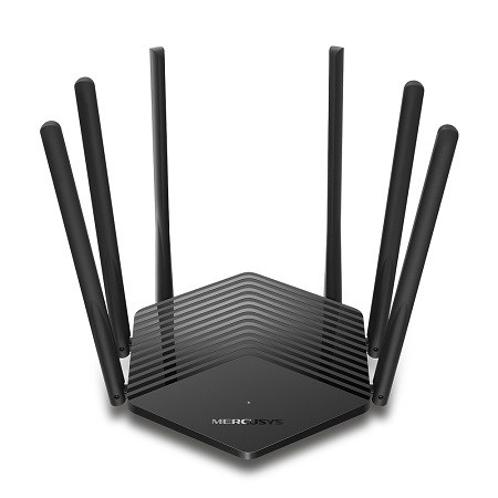Mercusys MR50G WiFi Dual Band Router šest externích antén