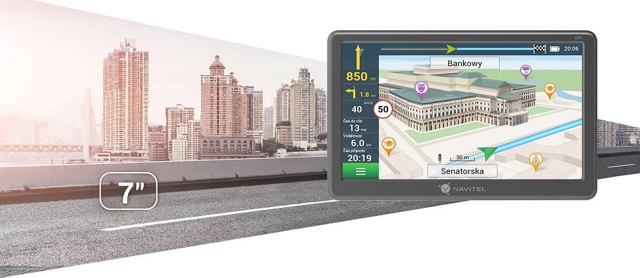 Navitel E707 Magnetic až čtyřikrát ročně