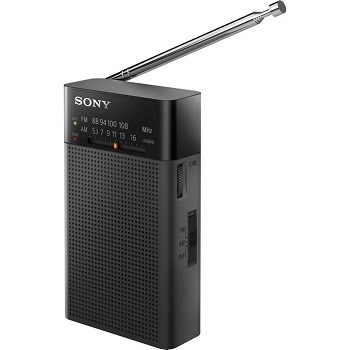 Sony ICF-P27 integrovaný analogový FM a AM tuner