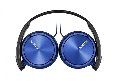 Sony MDR-ZX310AP modrá polstrované náušníky