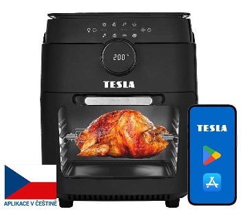 TESLA  AirCook & Grill QG800 WiFi aplikace
