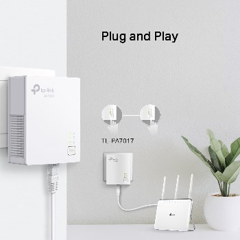 TP-Link TL-PA7017KIT Powerline Kit plug and play