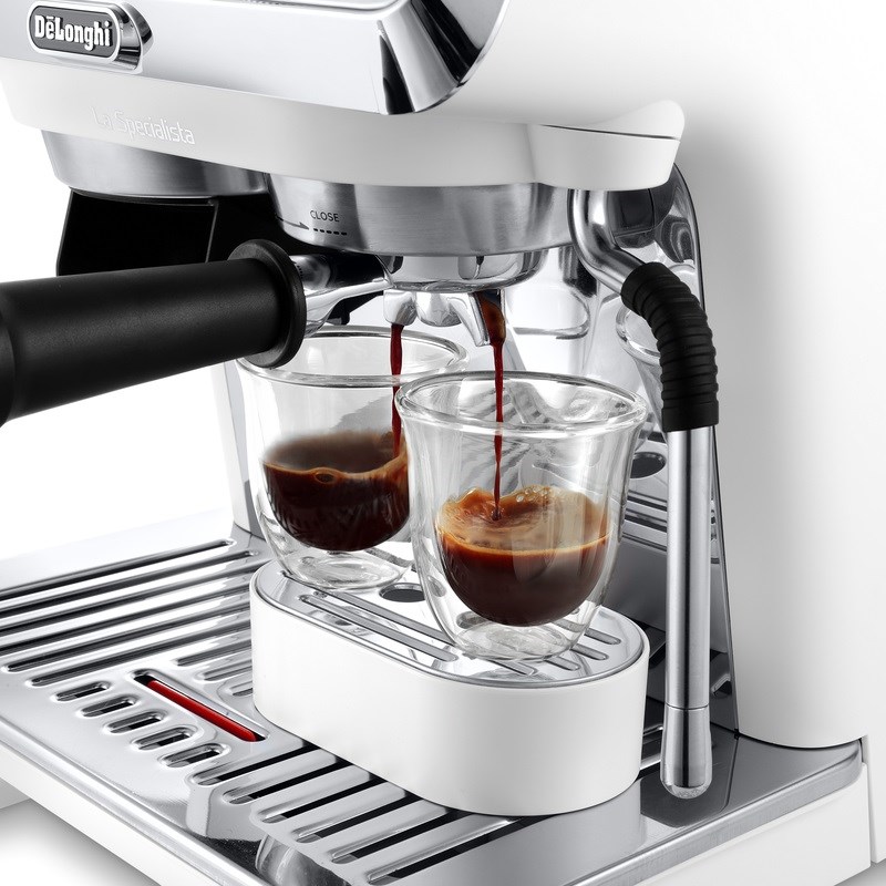 DeLonghi EC 9155W správné dávkování kávy