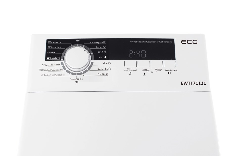 ECG EWTI 71121 ovládanie v slovenčine