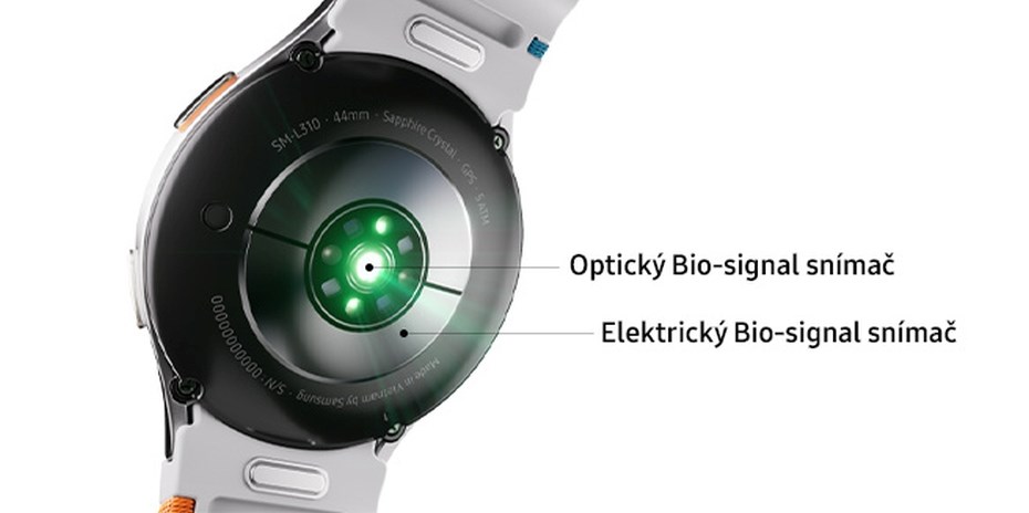 Samsung Galaxy Watch 7 BioActive senzor