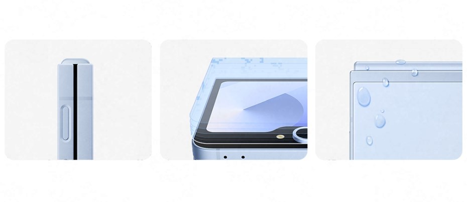 Samsung Galaxy Z Flip6 hliníkový rám