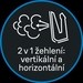 2 v 1 žehlení: vertikální a horizontální