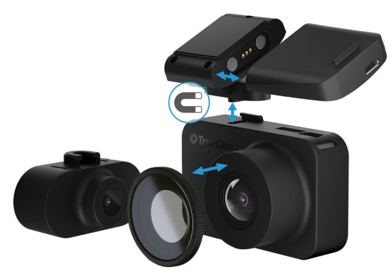 TrueCam M11 GPS 4K full HD kamera