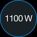 1100 W
