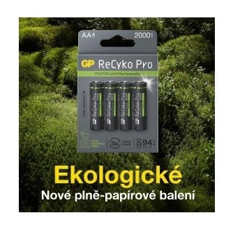 GP ReCyko Pro ekologické baterky