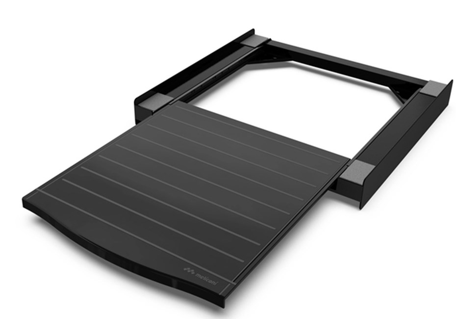 Meliconi 656136 černý mezikus k pračce a sušičce