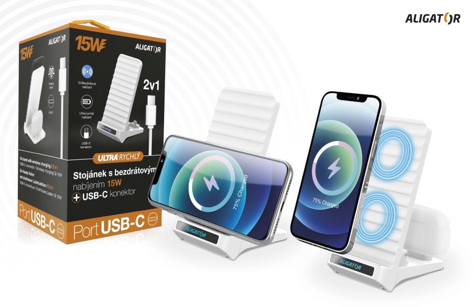Aligator CHQ001 technologie Qi