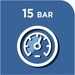 Tlak čerpadla 15 barů