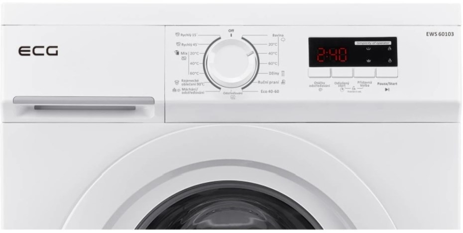 ECG EWS 60103 odložený start