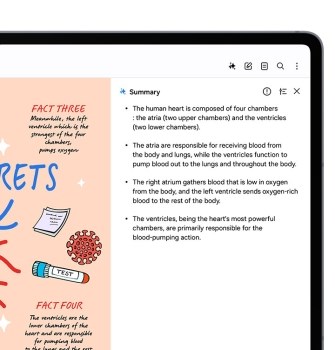 Samsung GalaxyTab S10 plus rozdělená obrazovka