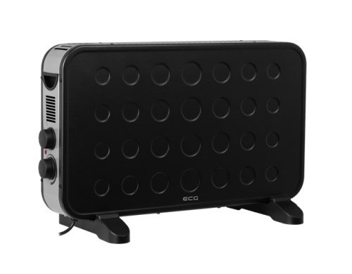 ECG TK 2070 White výkonný černý přímotop