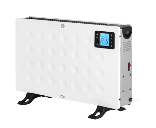 ECG TK 2080 DR White praktický přímotop