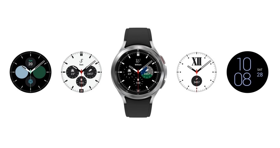 Galaxy Watch4 Classic různé ciferníky