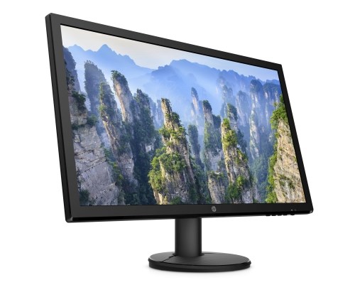 HP V24 monitor v černém provedení