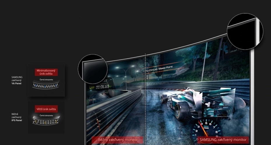 Samsung C24F390FHU VA panel