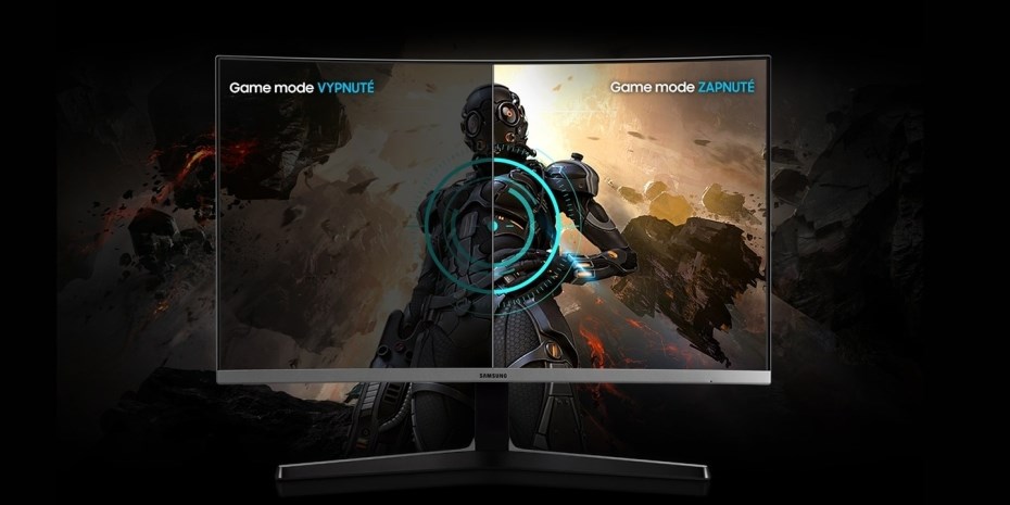 Samsung C32R500 herní režim