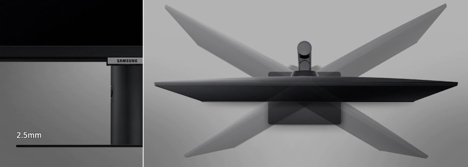 Samsung S60A bezrámečkové provedení