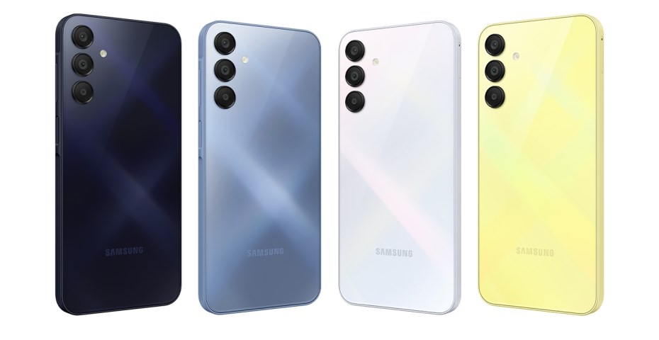 Samsung Galaxy A15 štíhly profil