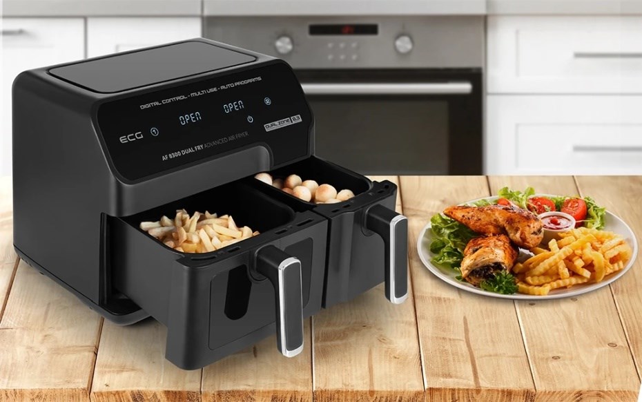 ECG AF 8300 Dual Fry horkovzdušná fritéza