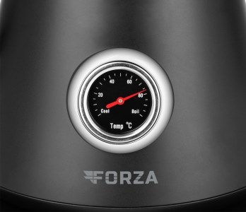ECG Forza 5000 Pour over Nero rychlovarná konvice s teploměrem