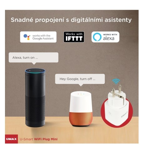 Umax USmart Wifi LED Lamp chytrá žárovka