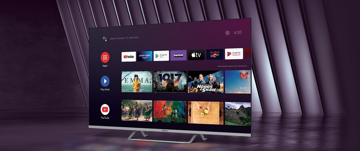 velká úhlopříkčka TV