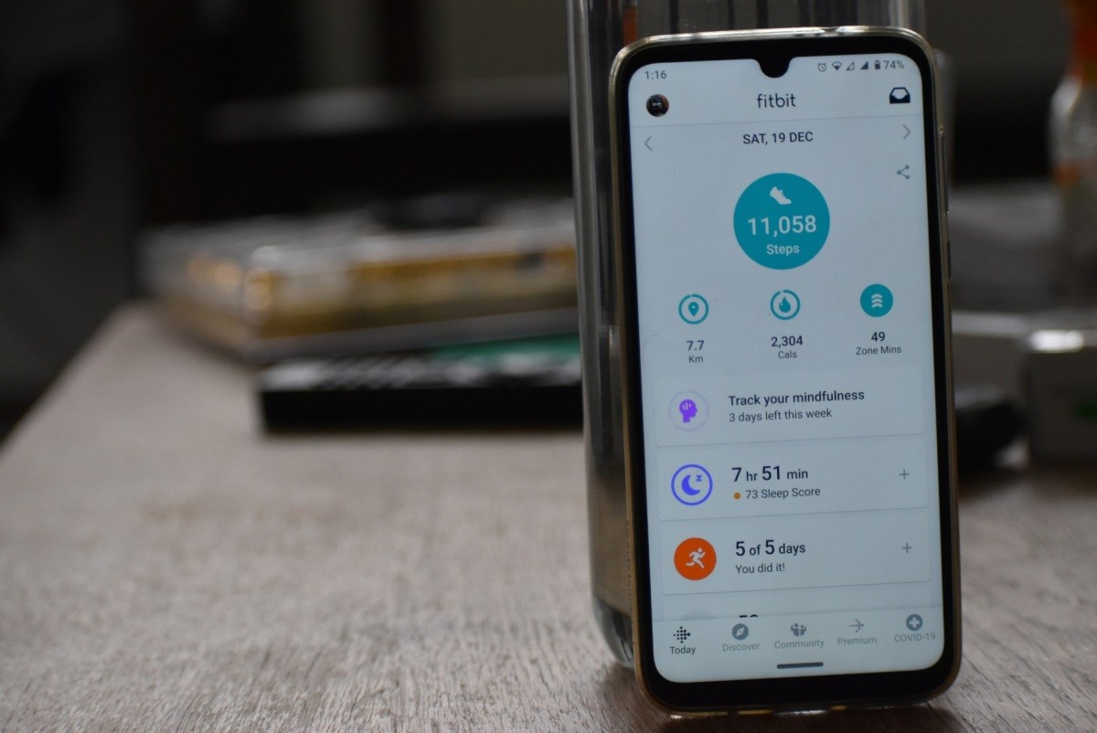 Mobilní aplikace pro přehled z chytrých prstenů