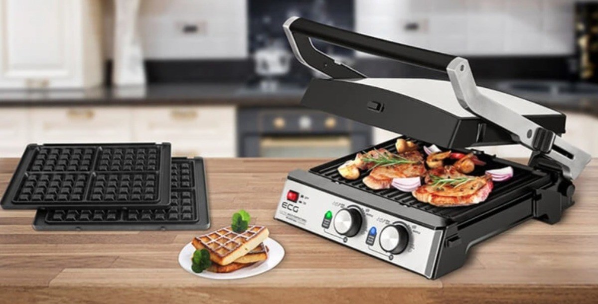 ECG KG 2033 Duo Grill & Waffle