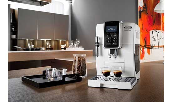 De'Longhi ECAM 350.35 W dva šálky najednou