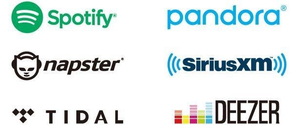 AV receiver Yamaha RX-S602D Black podporuje Spotify, Pandoru a další