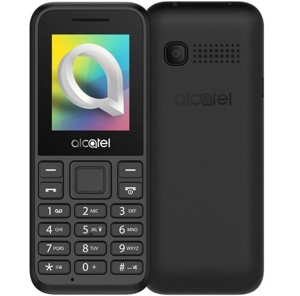 Mobilní telefon Alcatel 1066G a ergonomickou tlačítkovou klávesnicí