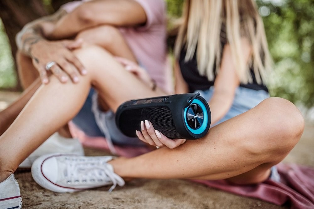 Bezdrátový reproduktor Niceboy RAZE 2 twins s integrovaným mikrofonem