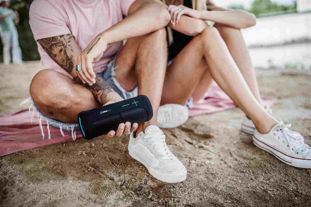 Bezdrátový reproduktor Niceboy RAZE 2 twins (technologie Bluetooth)